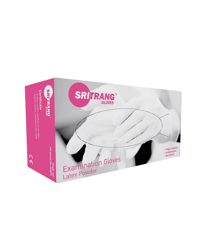 GANT LATEX LEGEREMENT POUDRE